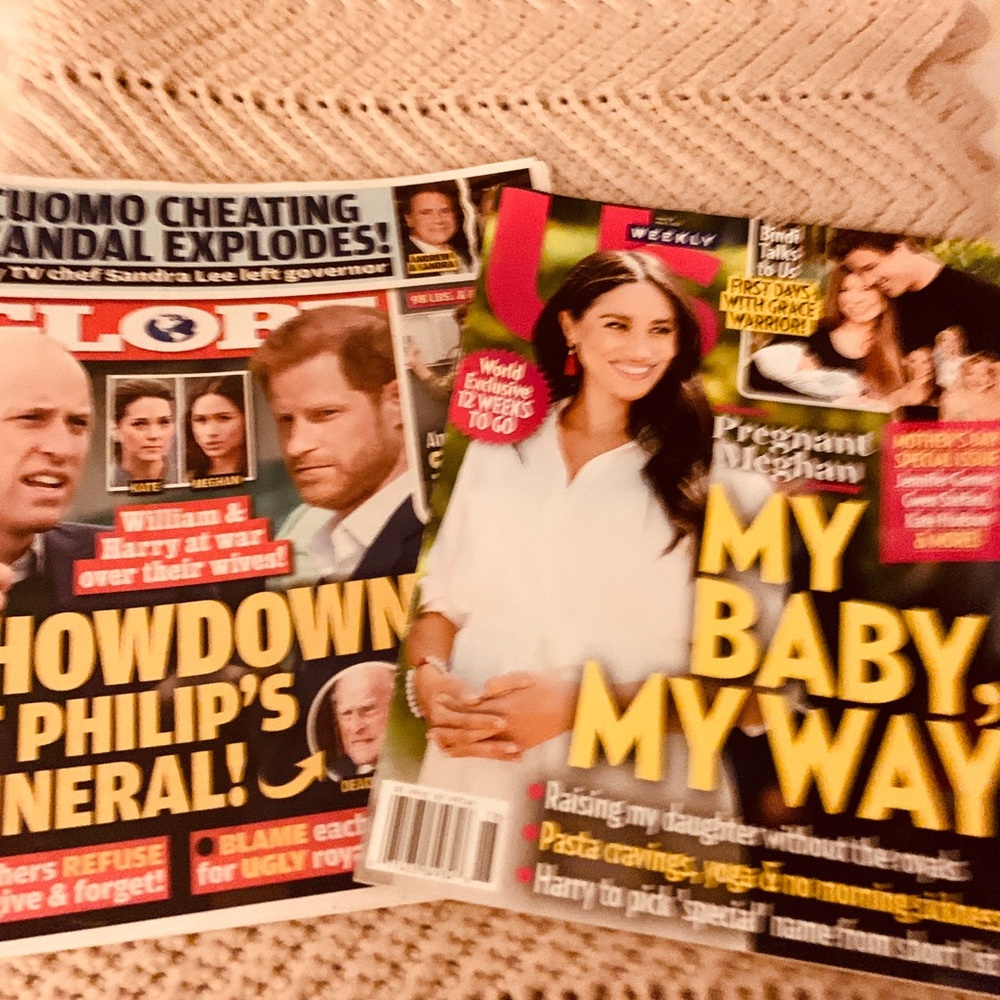 The Royals Meghan Harry Prince William 2 bundle